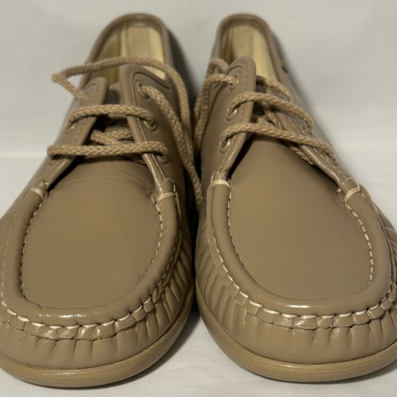 SAS Siesta Mocha Leather Genuine Hand sewn Comfort Shoes Size 10N New USA Made - Picture 5 of 10